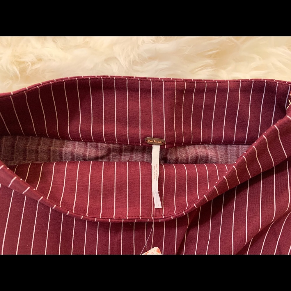 Free People Mari Ponte Knit Flared Pants - Picture 7 of 7